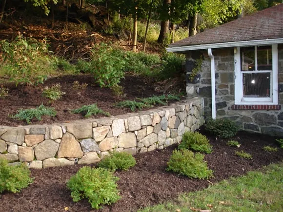 Professional garden landscaping with custom design across Peekskill, NY - Friendly Lawn Care