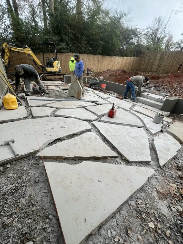 Expert landscape installation in Atlanta, GA - Friendly Robles
