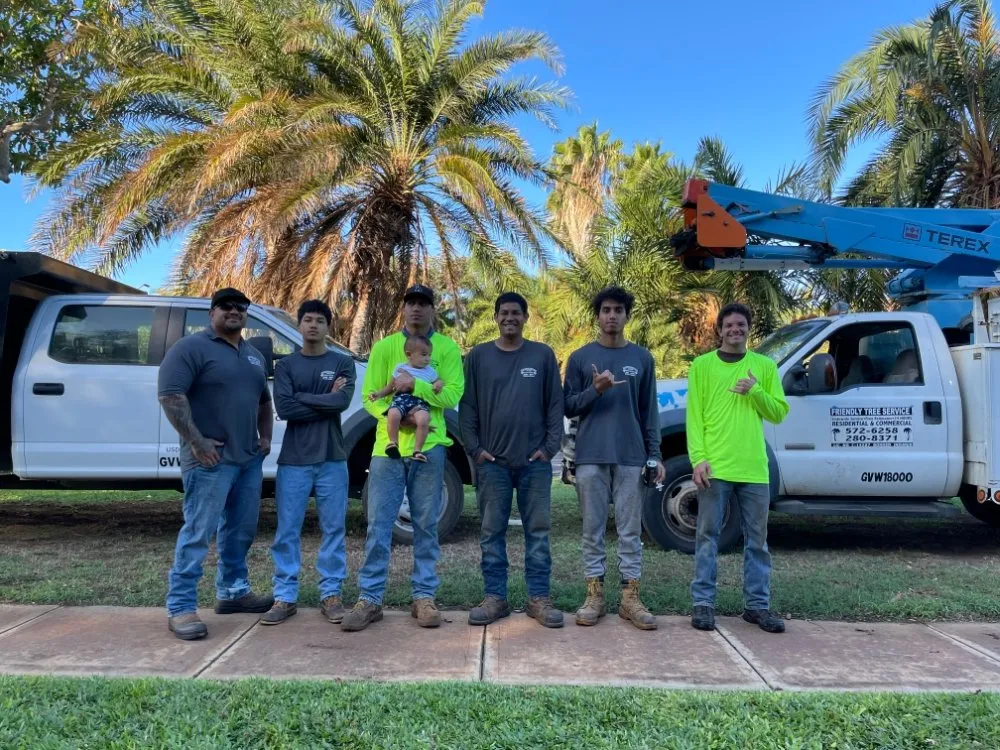 Trusted garden landscaping in Makawao, HI by Friendly Tree Service of Maui