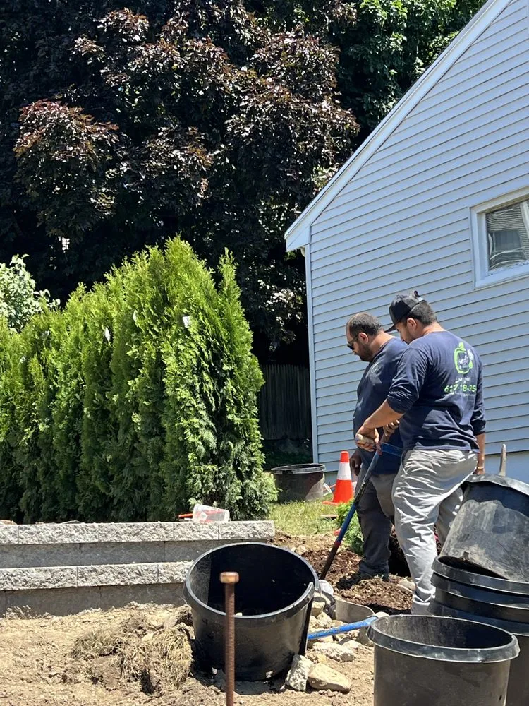 Expert residential landscaping in Revere, MA by Friends of Gardens Landscaping