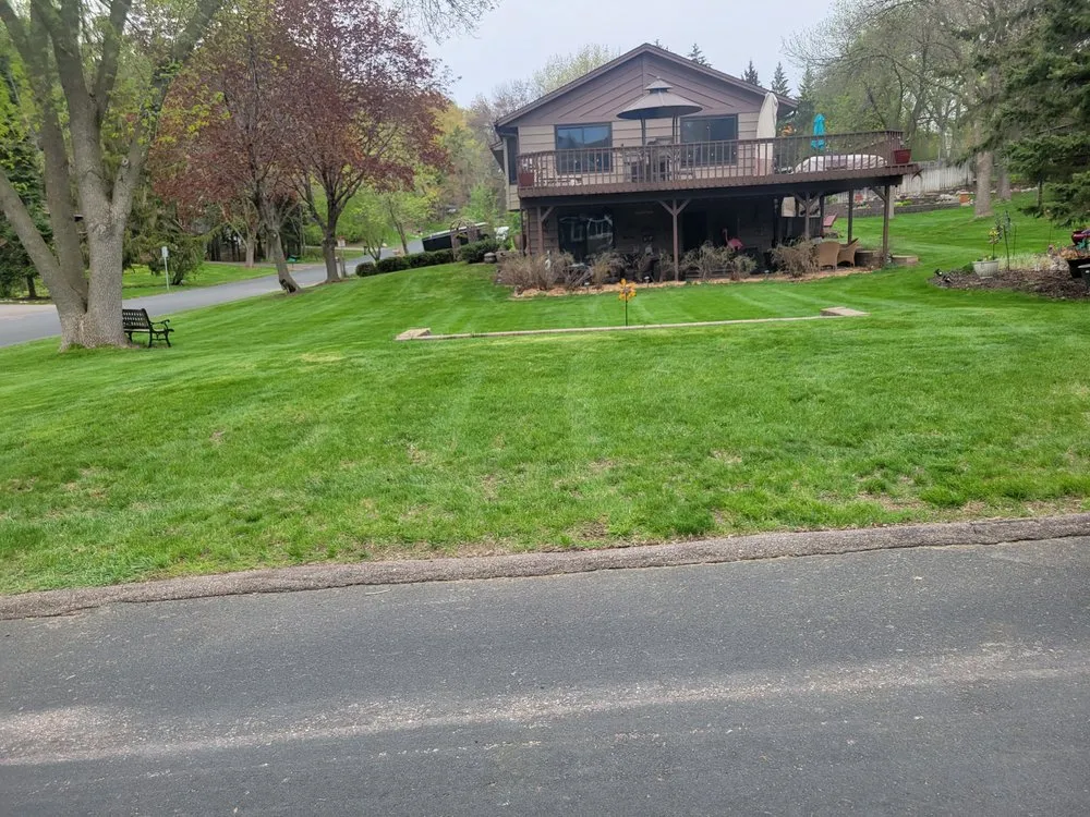 Custom residential landscaping with custom design across Jordan, MN - Friendshuh Lawn and Snow