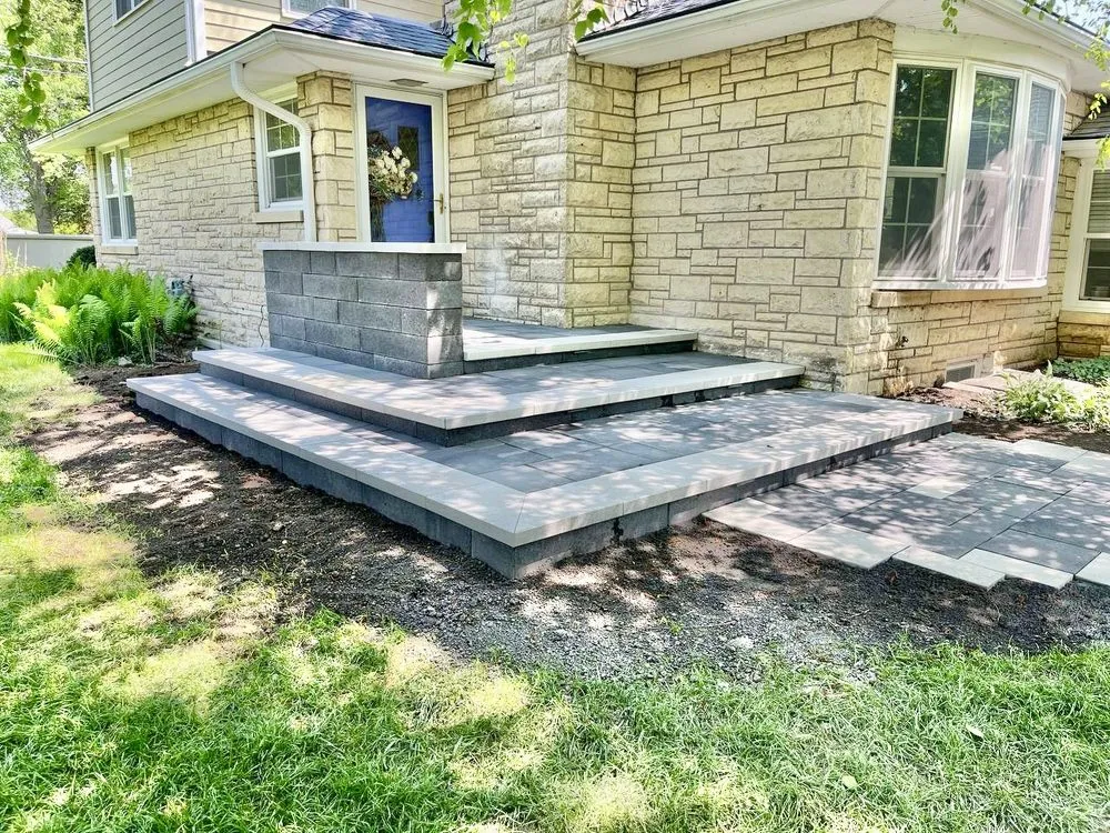 Custom landscape design in Lincoln, NE by Friesen Landscaping