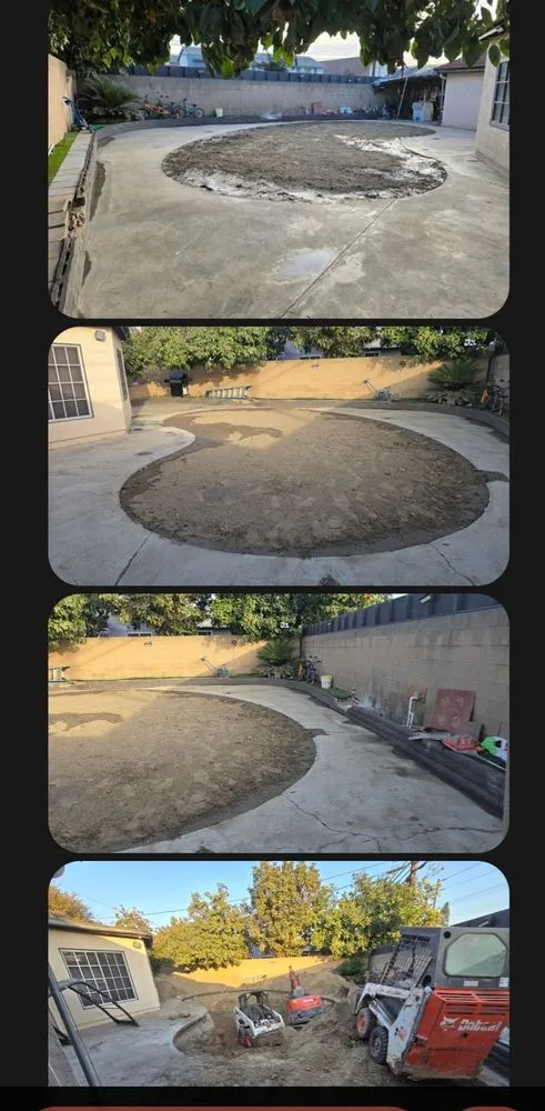 Top-rated yard cleanup service with custom design across Villa Park, CA - Frisch & Sons Pool Demolition