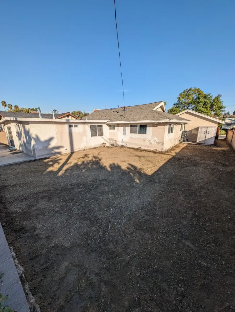 Affordable garden landscaping for residential properties in Villa Park, CA by Frisch & Sons Pool Demolition