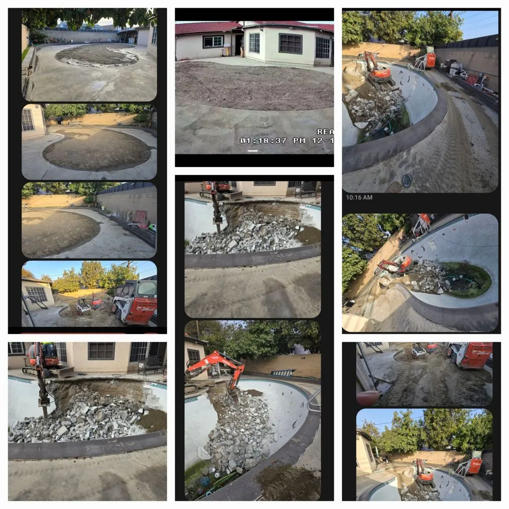 Custom outdoor landscaping for residential properties across Villa Park, CA - Frisch & Sons Pool Demolition