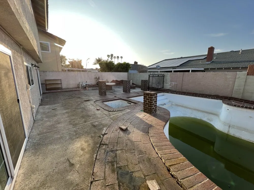 Professional yard cleanup service experts serving Villa Park, CA - Frisch & Sons Pool Demolition