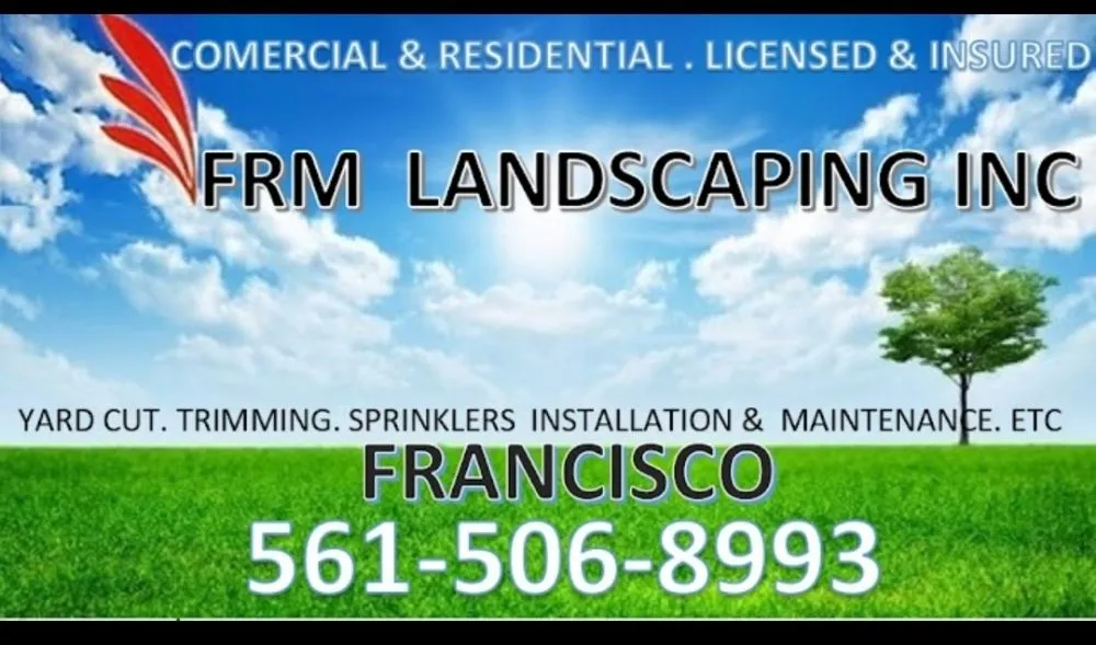 Expert residential landscaping experts serving West Palm Beach, FL - FRM landscaping