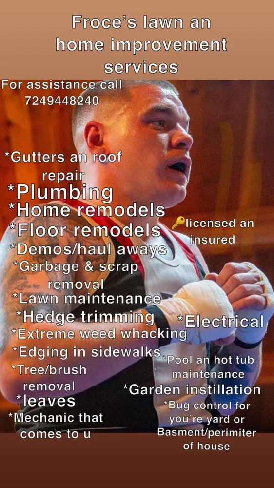 Custom outdoor landscaping experts serving New Castle, PA - Froce lawn an home improvement services