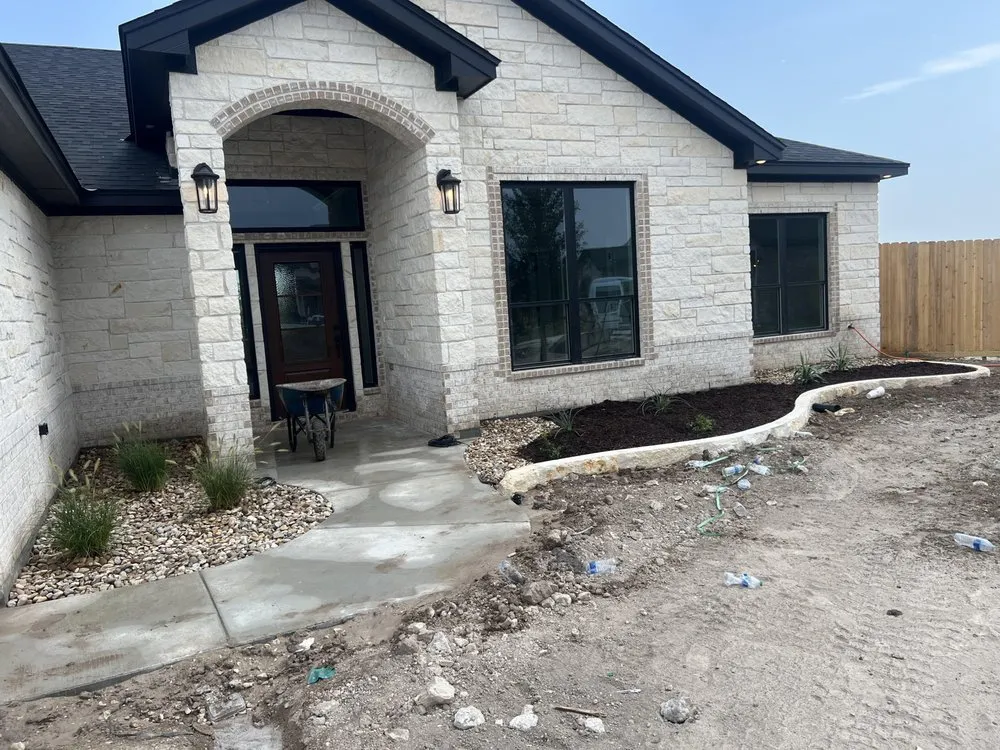 Local landscape installation in Killeen, TX - Froddy’s Garden and Landscaping