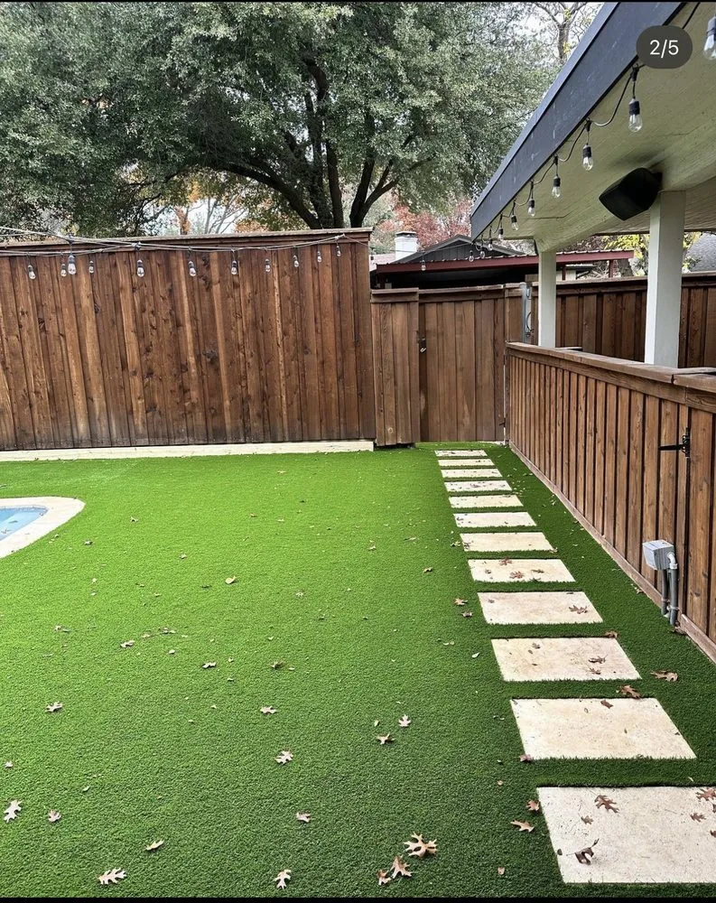 Affordable landscape design in Heath, TX by FROG PROPERTIES
