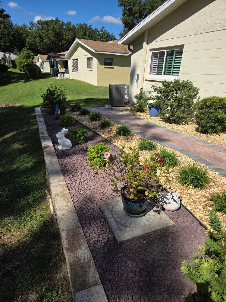 Professional landscape design in Ocala, FL - Frog Town Lawn Care and Handyman Services