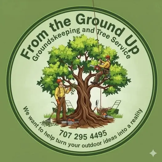 Local lawn mowing service in Clearlake, CA by From the Ground Up