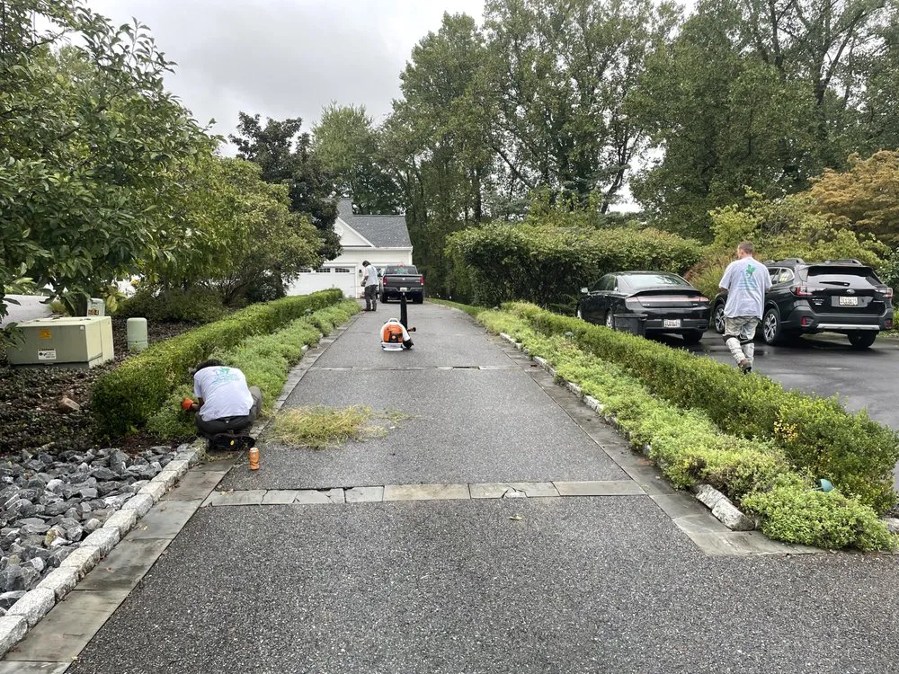 Affordable lawn mowing service experts serving Glen Burnie, MD - From the Ground Up Landscape and Design