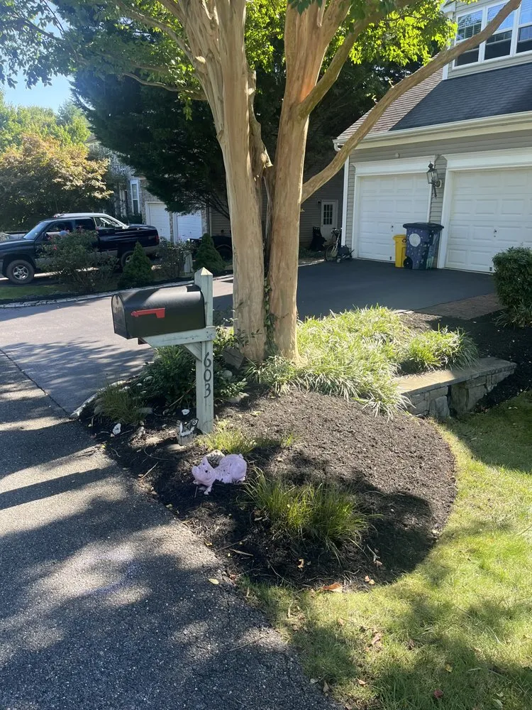 Professional landscape installation in Glen Burnie, MD by From the Ground Up Landscape and Design