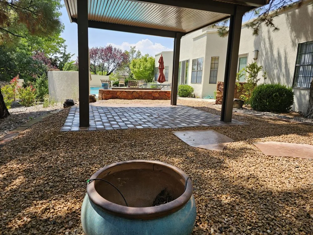 Affordable yard cleanup service in Rio Rancho, NM by From the Ground Up Landscape Construction & Design