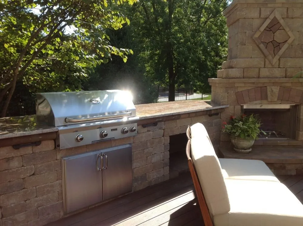 Professional landscape installation for residential properties in Decatur, IL by From the Ground Up Landscapes