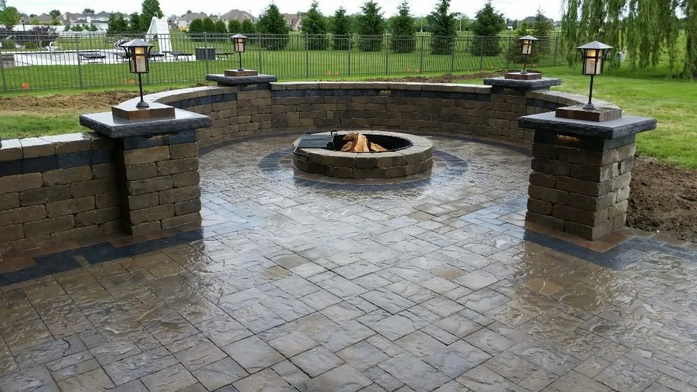 Custom landscape installation for beautiful yards across Decatur, IL - From the Ground Up Landscapes