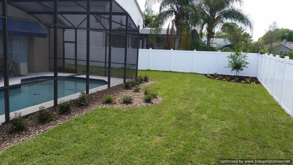 Custom residential landscaping in Oviedo, FL by From The Ground Up Landscaping