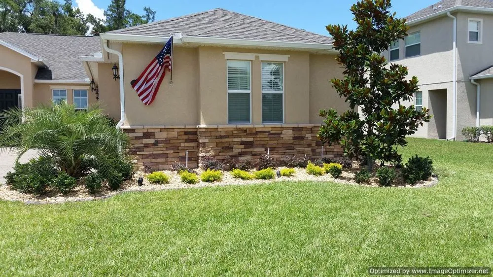 Expert garden landscaping in Oviedo, FL by From The Ground Up Landscaping