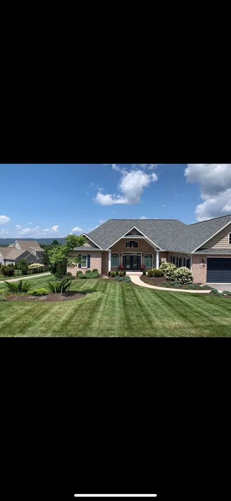 Professional landscape installation with custom design across Moore, SC - Front Line Lawn Care