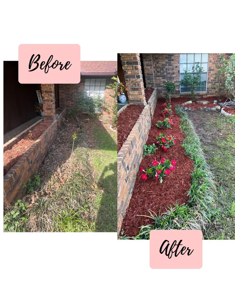 Custom yard cleanup service experts serving Bossier City, LA - Front Porch and Garden