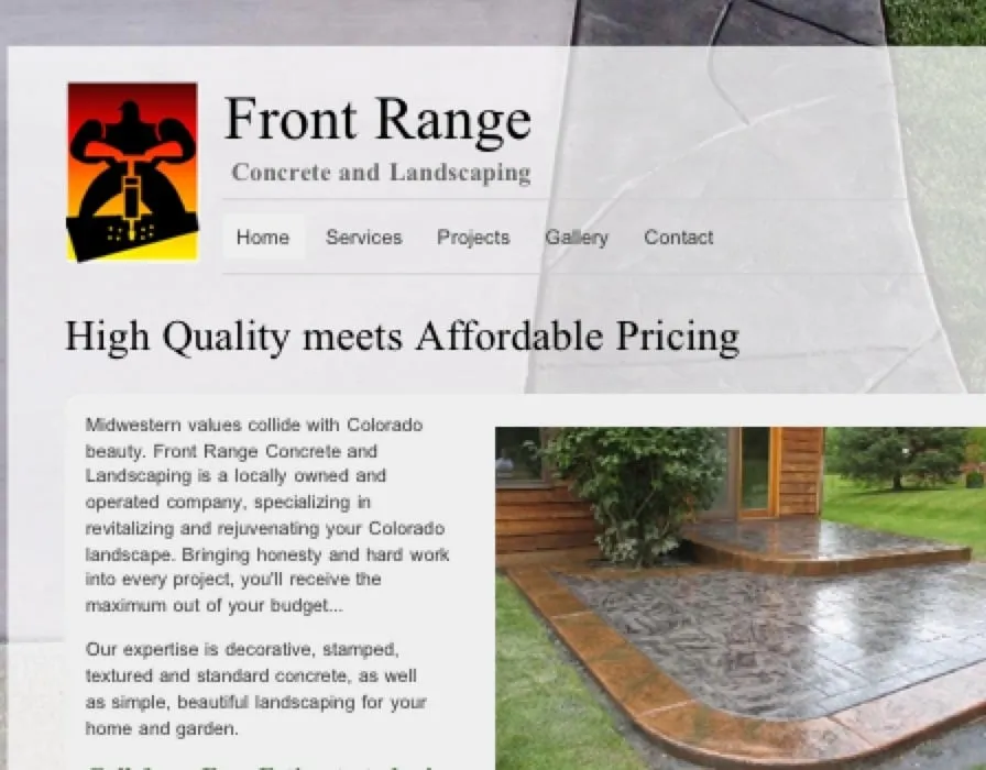 Local landscape design for year-round maintenance across Colorado Springs, CO - Front Range Concrete and Landscaping