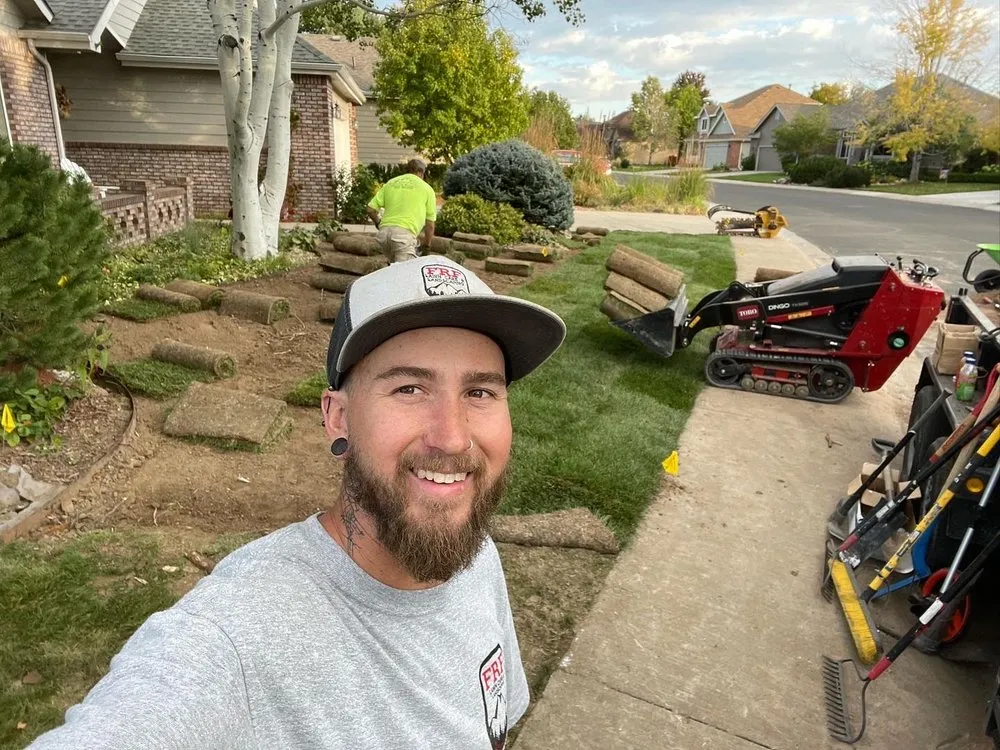 Professional outdoor landscaping for homes in Loveland, CO by Front Range Finest
