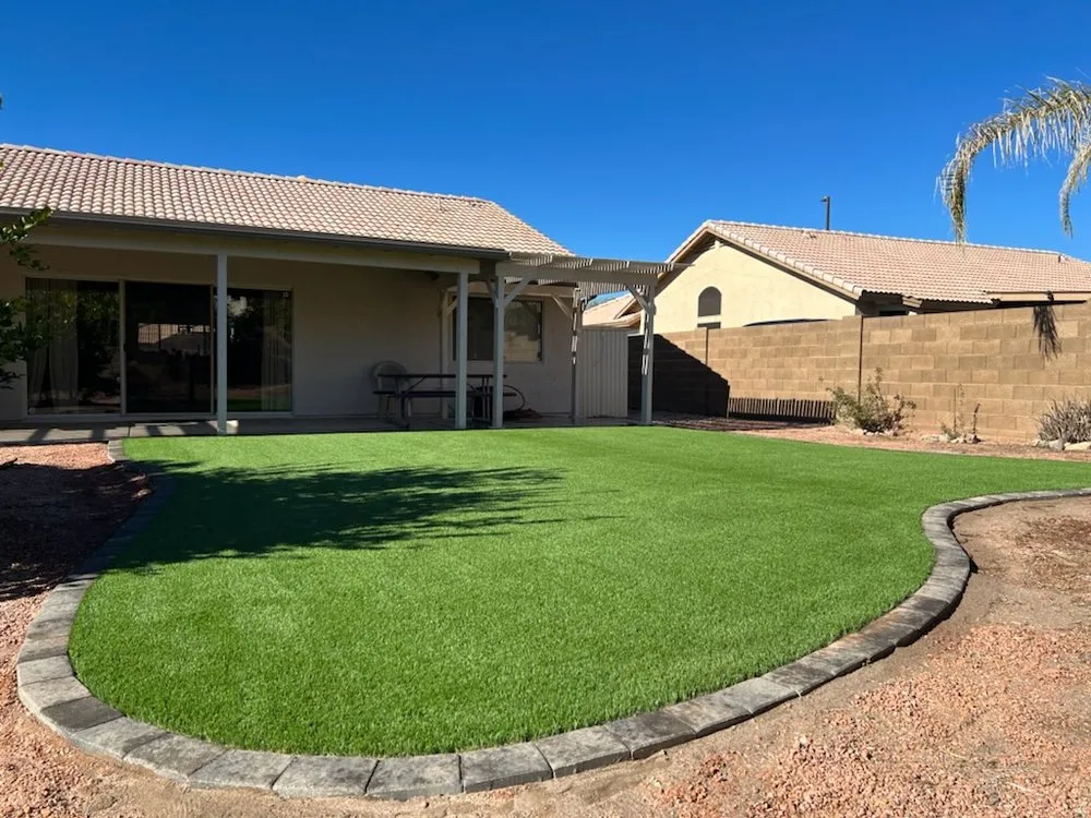 Local lawn mowing service with custom design in Denver, CO by Front Range Xeriscapes