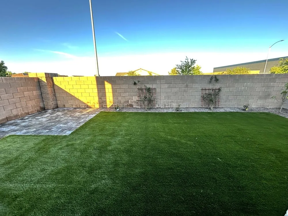 Top-rated garden landscaping in Las Vegas, NV by Frontier Landscaping