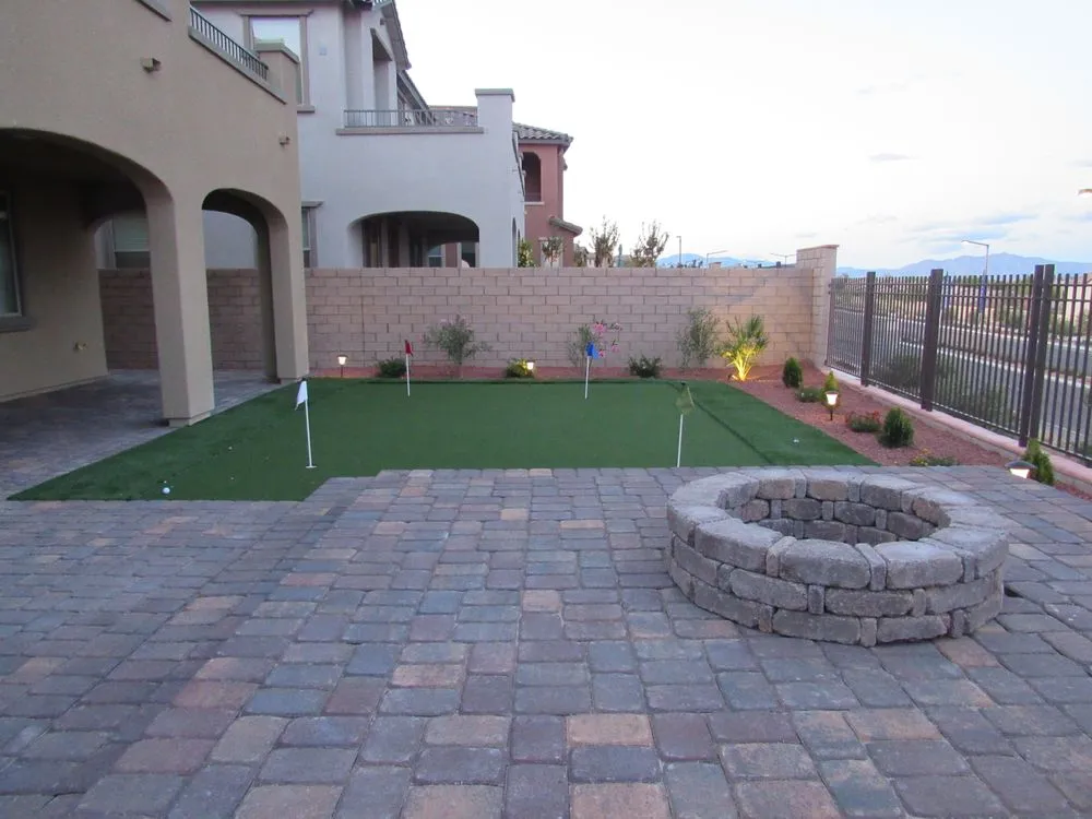 Expert lawn mowing service for residential properties across Las Vegas, NV - Frontier Landscaping
