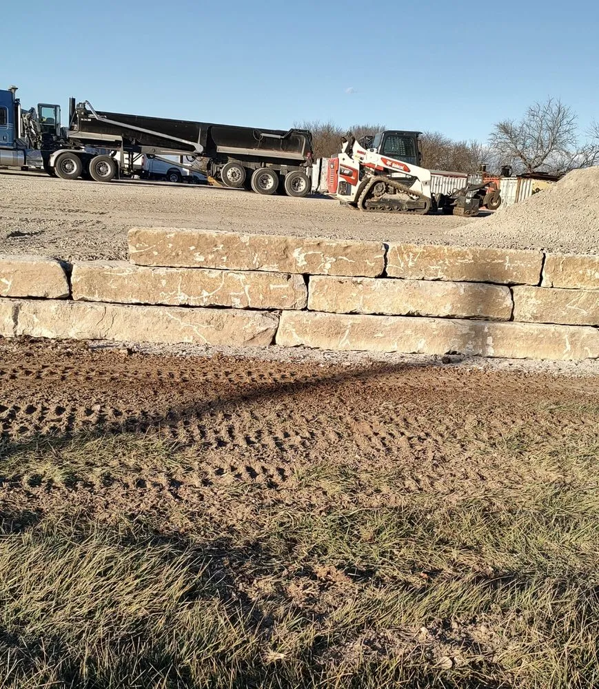 Expert yard cleanup service in Alma, KS - Frontier Native Stone