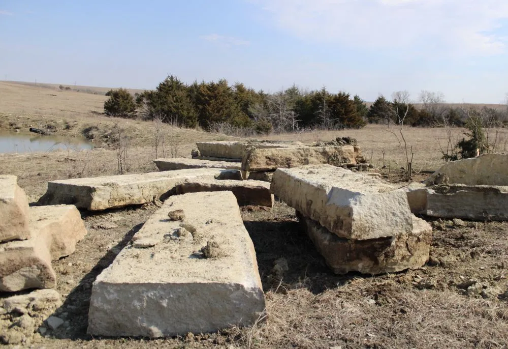 Custom garden landscaping in Alma, KS - Frontier Native Stone