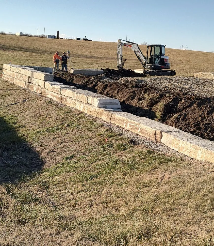 Custom lawn mowing service for outdoor upgrades across Alma, KS - Frontier Native Stone