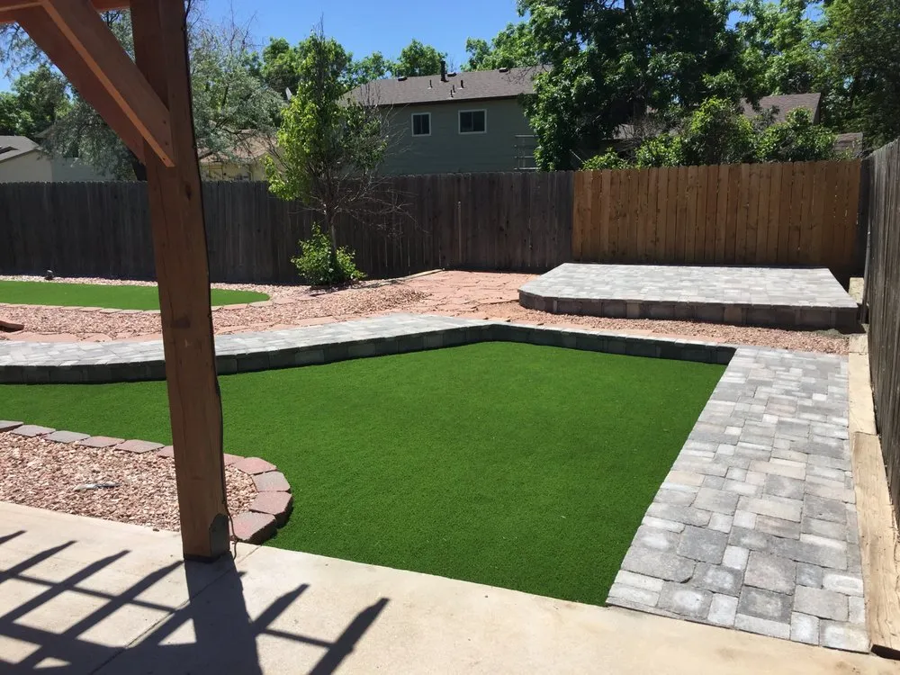 Custom yard maintenance in Henderson, CO by Frontier Turf