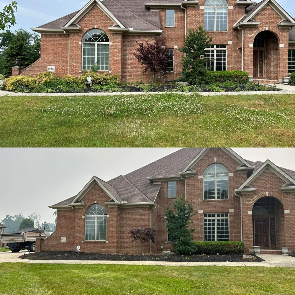 Professional lawn mowing service for residential properties across Austintown, OH - Frontline Lawn Care & Landscaping