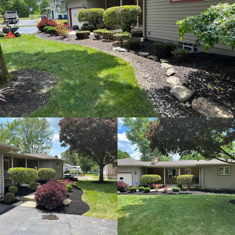 Custom lawn mowing service in Austintown, OH by Frontline Lawn Care & Landscaping