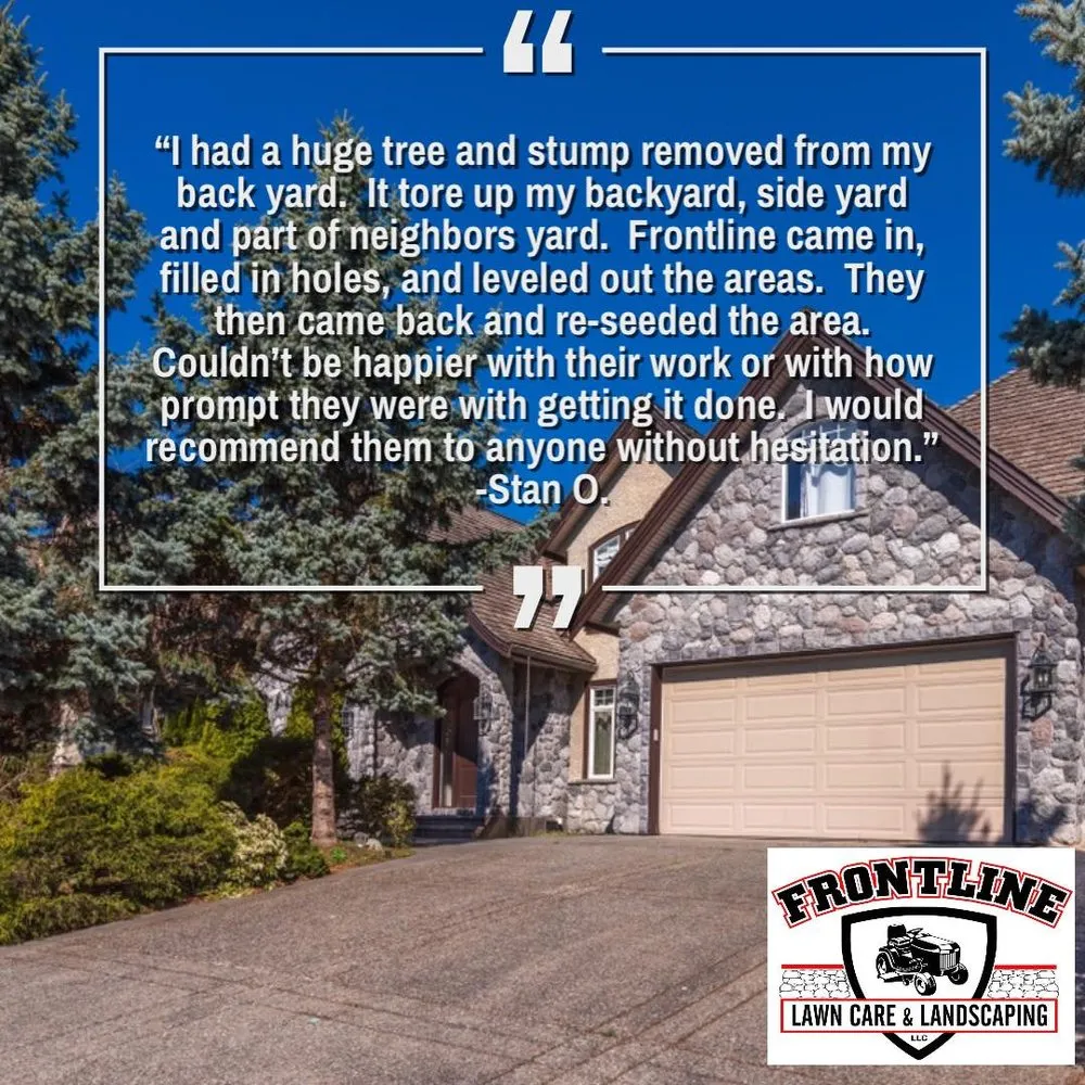 Top-rated residential landscaping for outdoor upgrades in Austintown, OH by Frontline Lawn Care & Landscaping