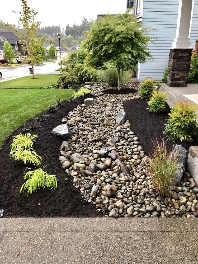 Trusted garden landscaping for residential properties in Orting, WA by Frost Landscape & Design