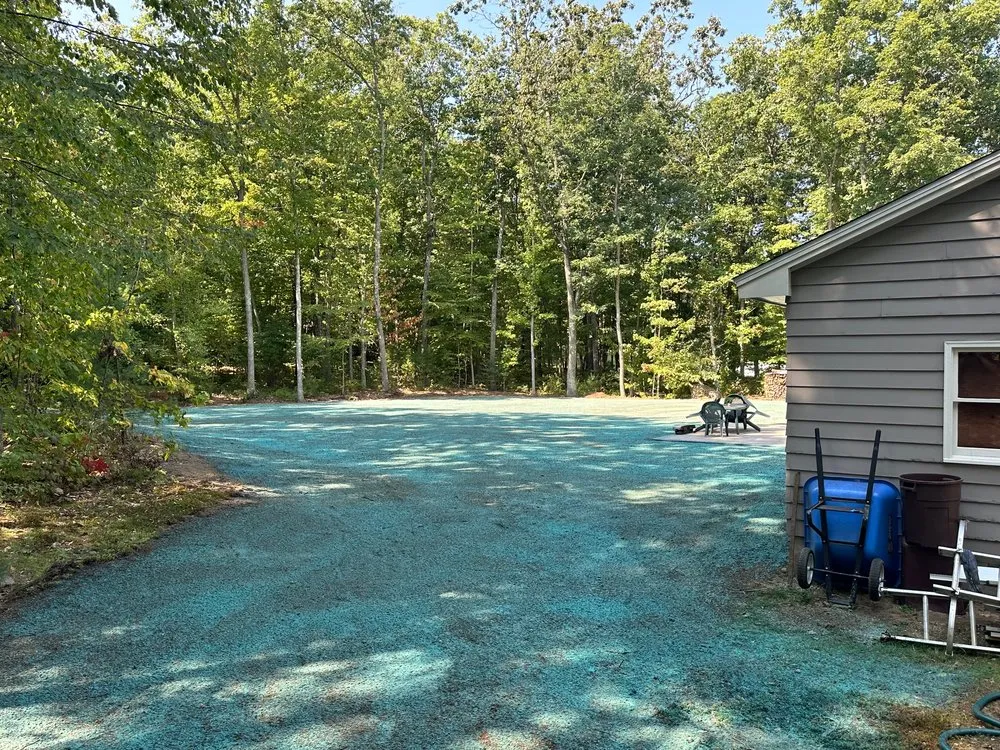 Custom lawn mowing service with custom design in Manchester, NH by Frost Landscaping