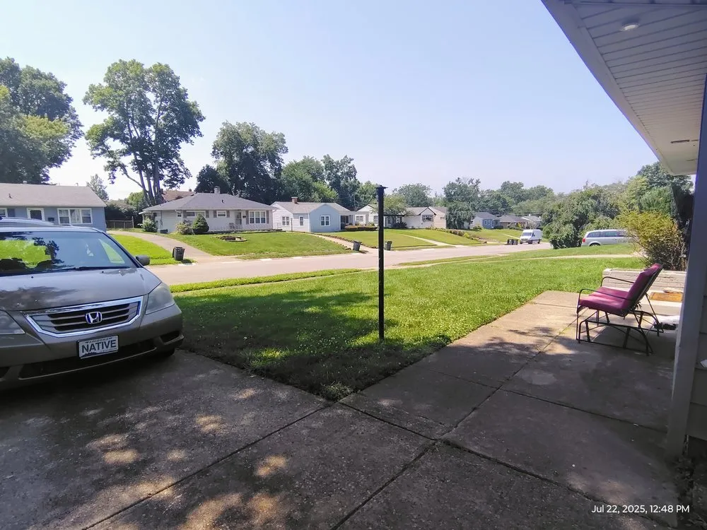 Custom landscape installation for year-round maintenance in Middletown, OH by Frosty's Family Lawn Care