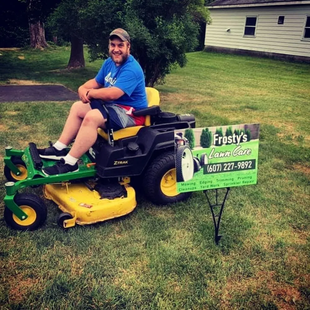 Local yard cleanup service in Homer, NY by Frostys Lawn Care