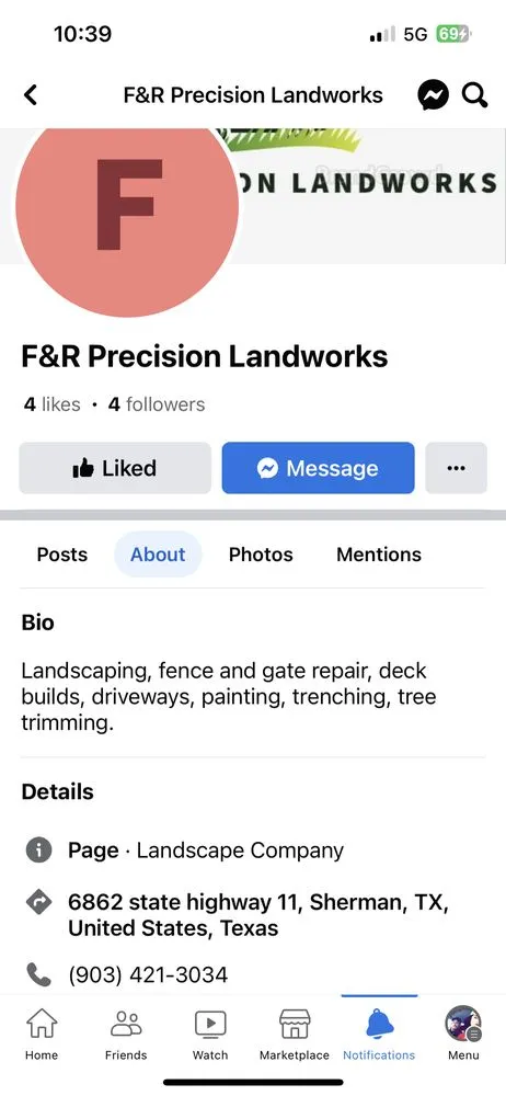 Top-rated garden landscaping for year-round maintenance across Tom Bean, TX - F&R’s precision Landworks