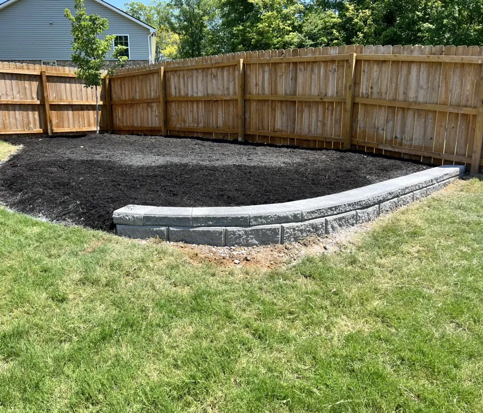 Local landscape installation in Clarksville, TN by F&S Landscaping & Power-Washing