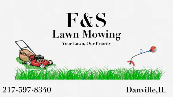 F&S Lawn Mowing Logo