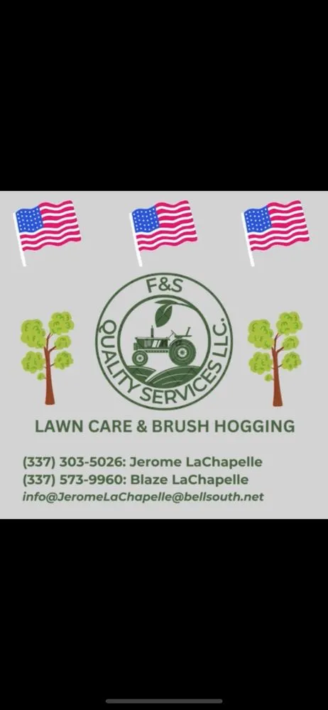 Custom landscape installation in Youngsville, LA by F&S Quality Services