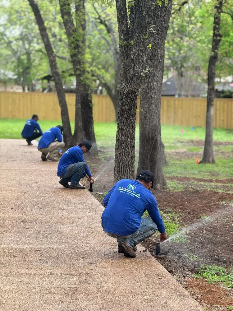Top-rated residential landscaping in Arlington, TX by FS Sprinklers Repair and Drainage