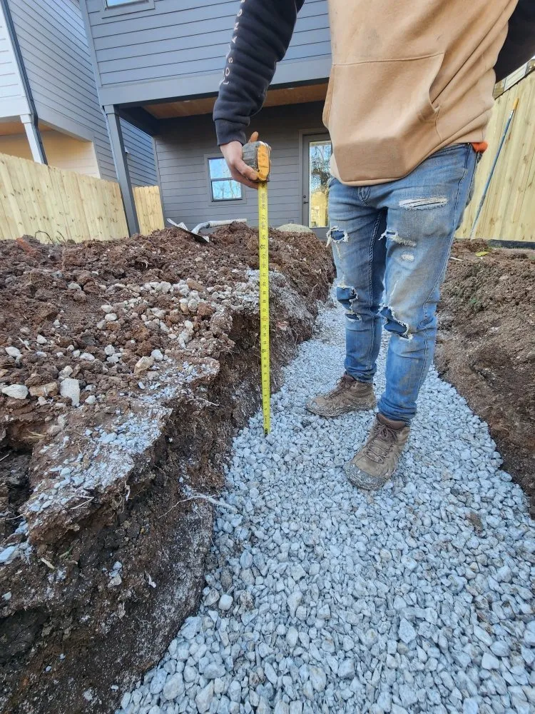 Custom garden landscaping in Nashville, TN by F&T Landscaping