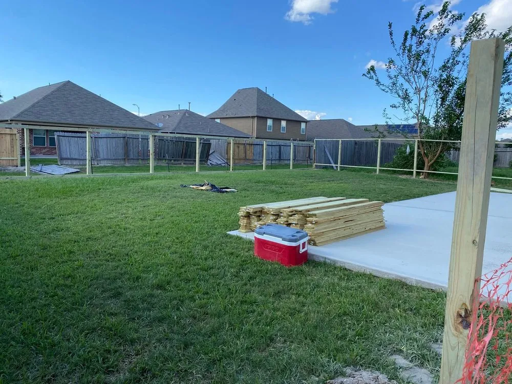 Professional landscape design in Humble, TX by FTF Home Solutions