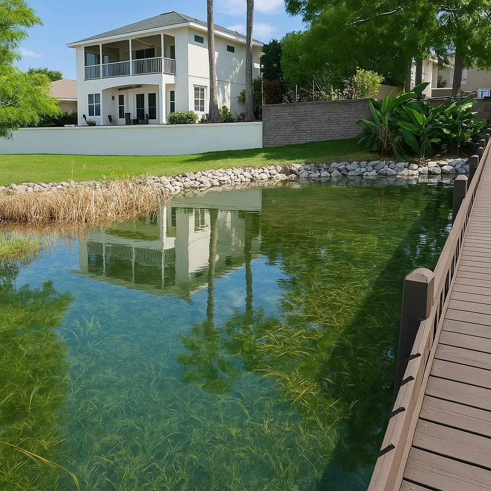 Professional yard cleanup service for residential properties in Winter Garden, FL by FTH lakefront Clearing