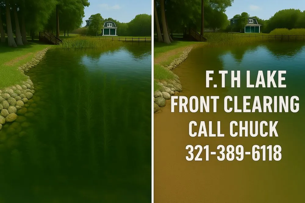 Trusted yard cleanup service for beautiful yards in Winter Garden, FL by FTH lakefront Clearing